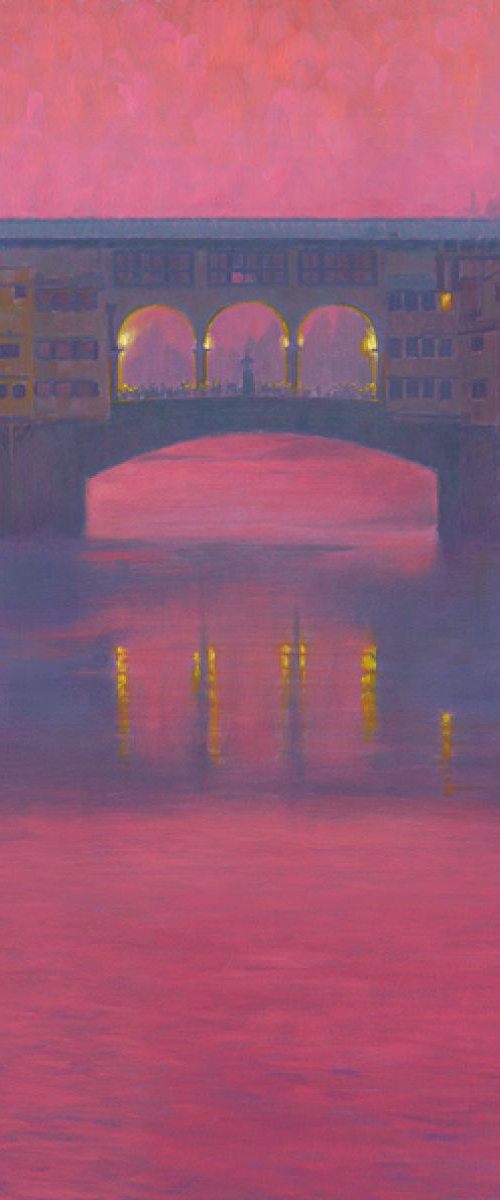 Dusk, Ponte Vecchio by Mark Harrison