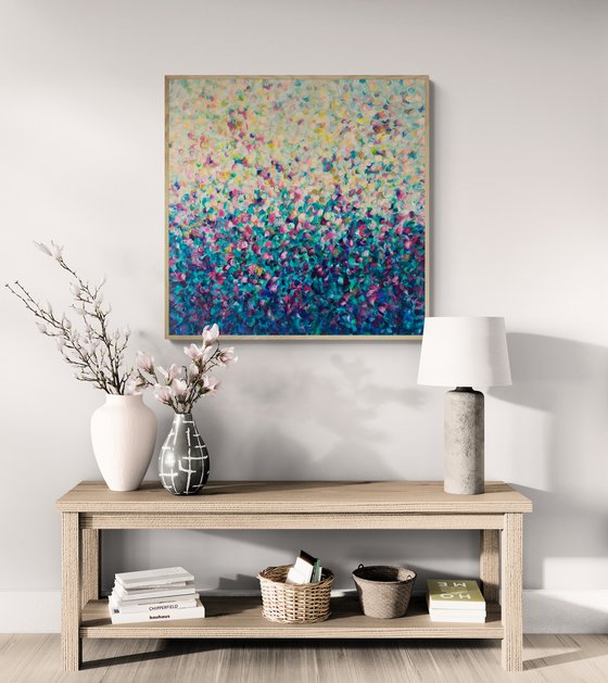 Sunlight settles here