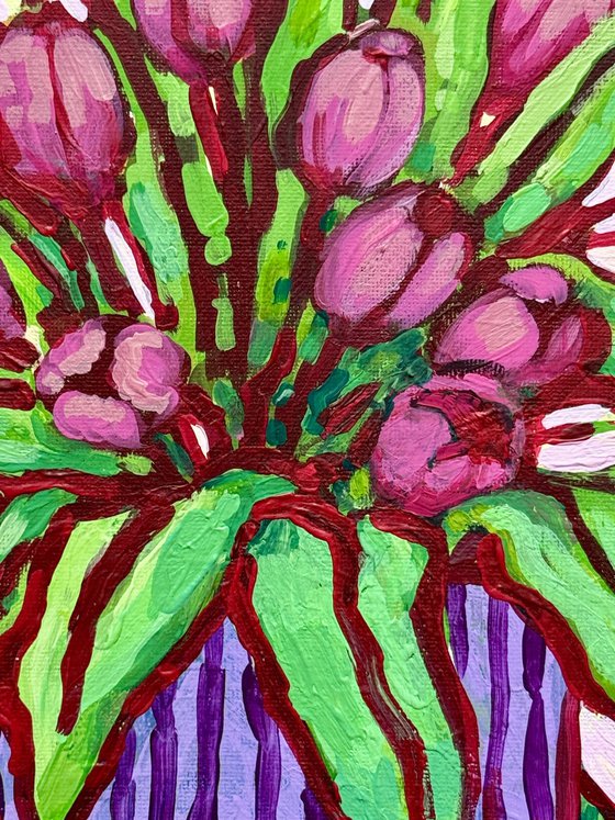 Tulips bouquet