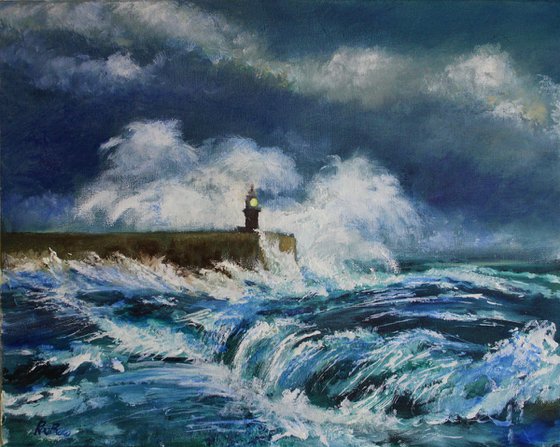 Stormy Seas Folkestone
