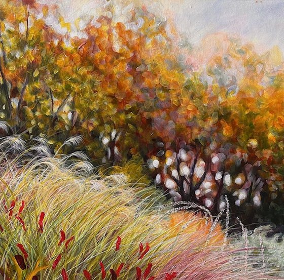 Breathe & Connect- Autumn Garden Landscape