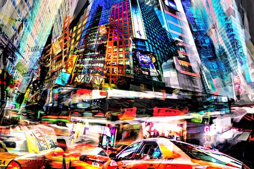 New York Lights II by Neil Hemsley