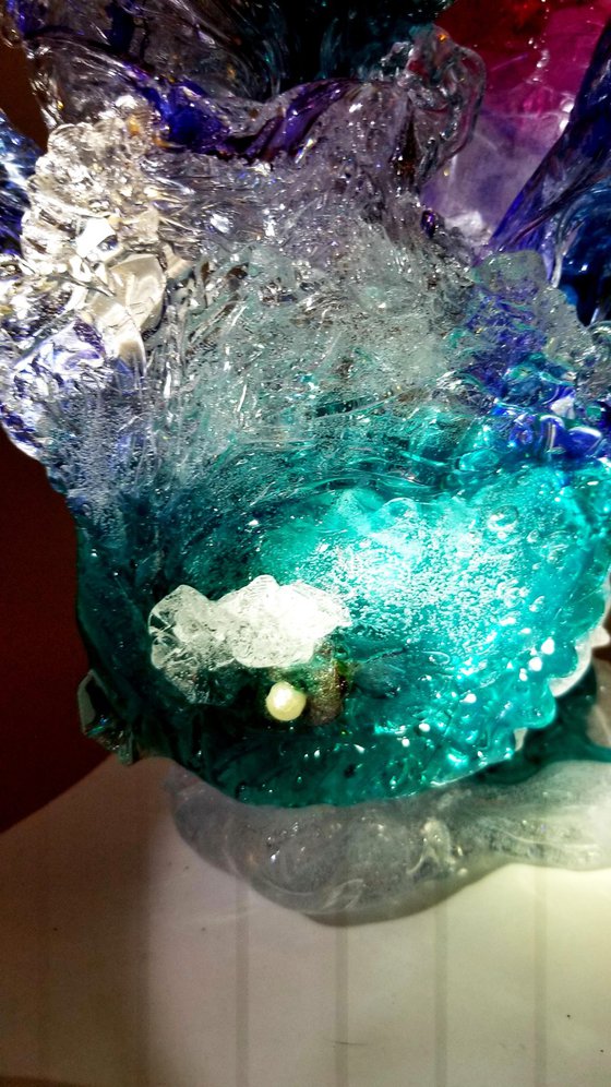 Original Sculpture Lighted Art Corals