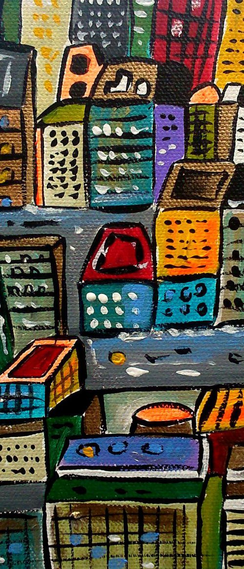 Bright New York City by Maria Luisa  Azzini
