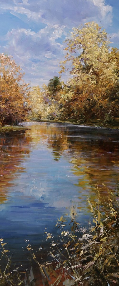 "The Light of an Autumn Day" by Gennady Vylusk