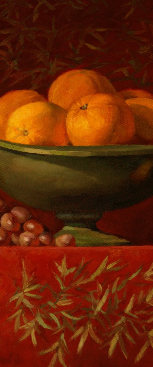 A Bowl of Orange by Ling Strube