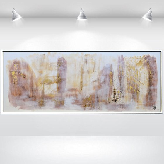 El Dorado  - Abstract Art - Acrylic Painting - Canvas Art - Framed Painting - Abstract Painting - Industrial Art