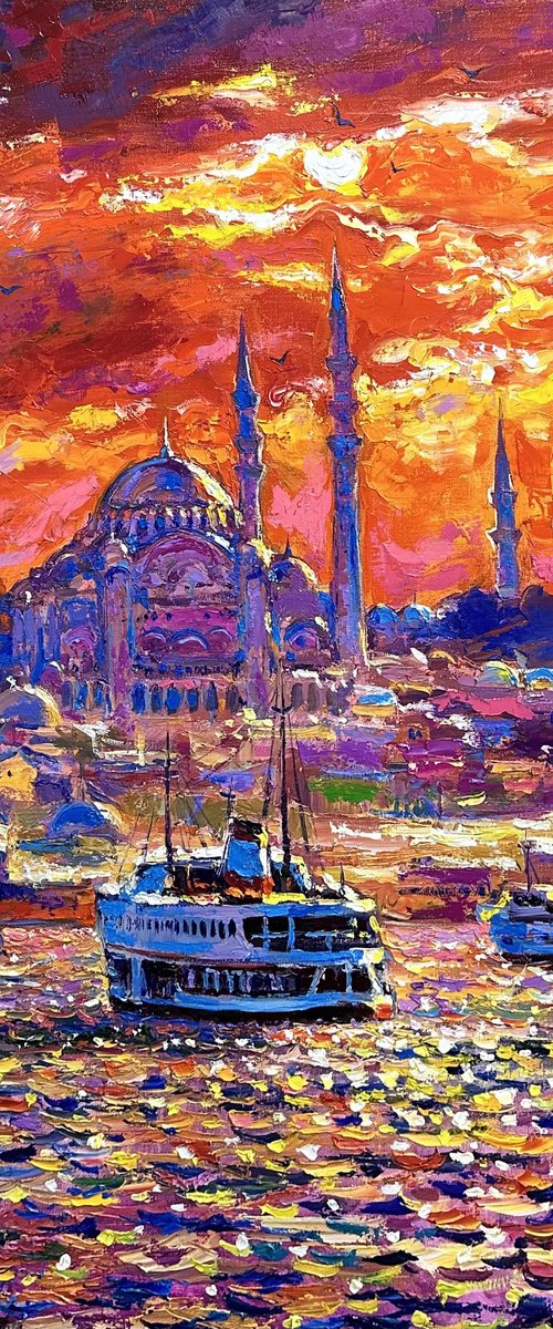 "The Suleymaniye Mosque. Istanbul" Turkey. by Andrii Chebotaru