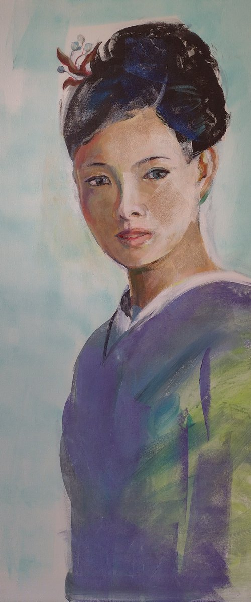 Gheisa 9 by Marina Del Pozo