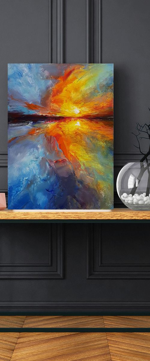 "Turner's mirror"  SPECIAL PRICE!!! 2 in 1 two views.... by Ivan  Grozdanovski