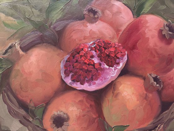 A Basket Full of Pomegranates