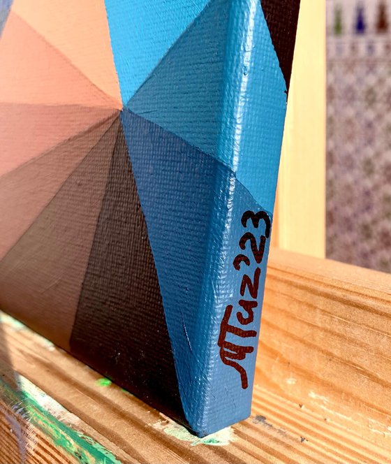 ORANGE SUNRISE IN THE MOUNTAINS