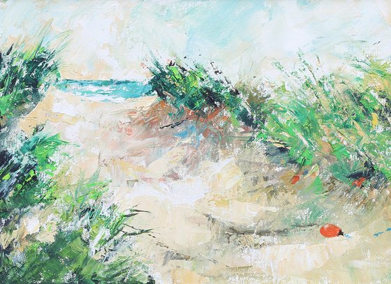 Track to the Beach
