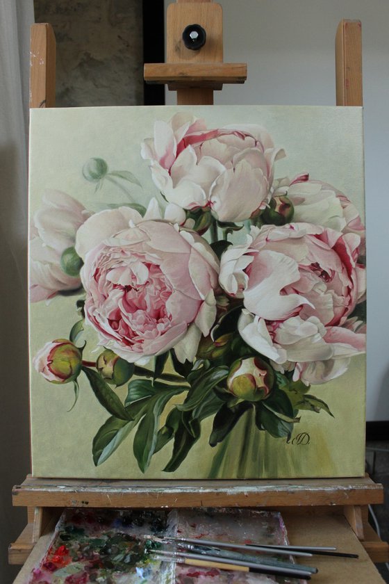 Bouquet of peonies