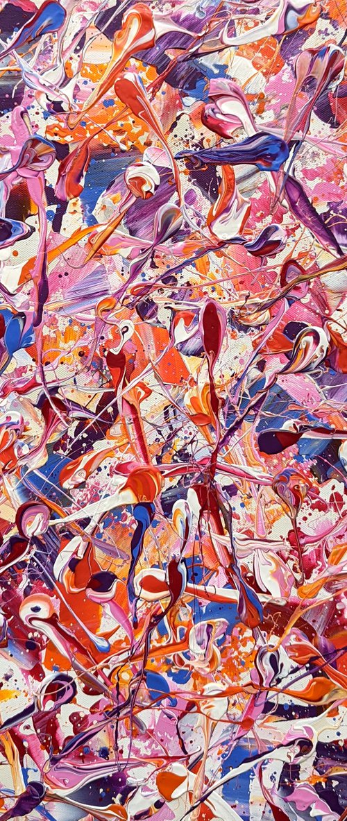 Abstract Synapses - Live Like Tomorrow Doesn't Exist by Lucy Moore