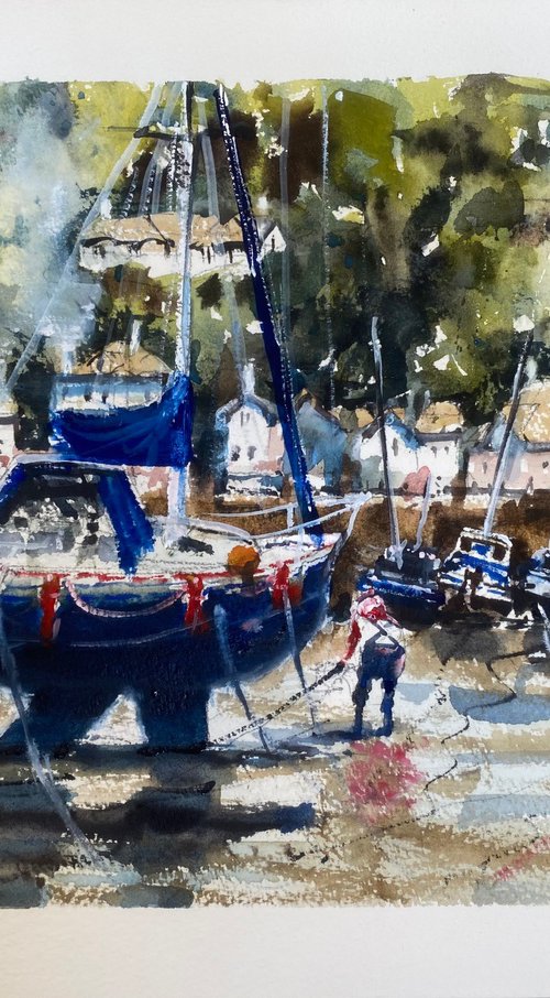 Lynmouth harbour…. by Paul Mitchell