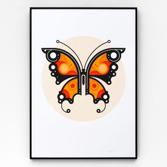 Butterfly #1 A2 limited edition screen print