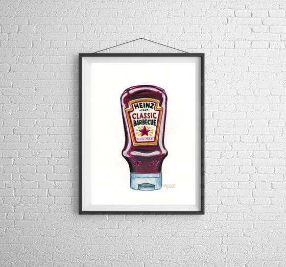Heinz barbecue ketchup/Food series