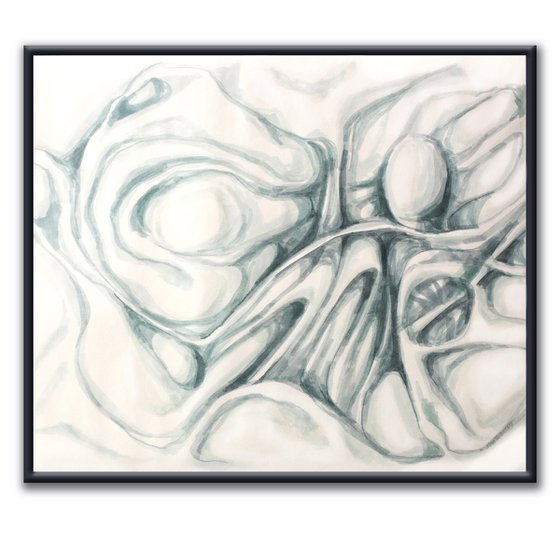 Alien world 4 abstract drawings