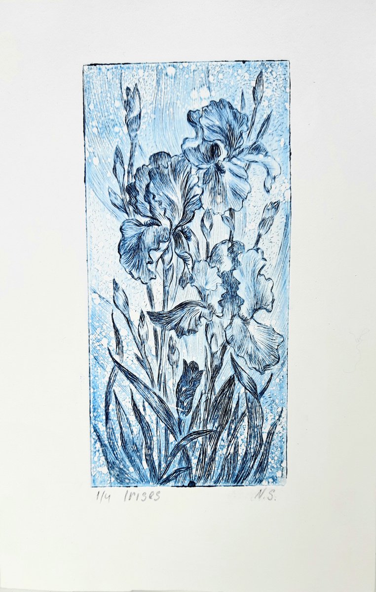 Irises (2021) by Svetlana Norel