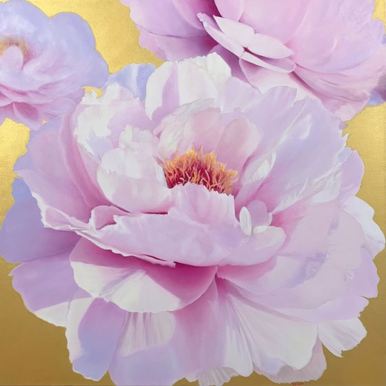Weightless. Realistic Peonies