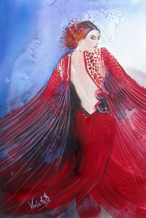Flamenco Swing by Violeta Damjanovic-Behrendt