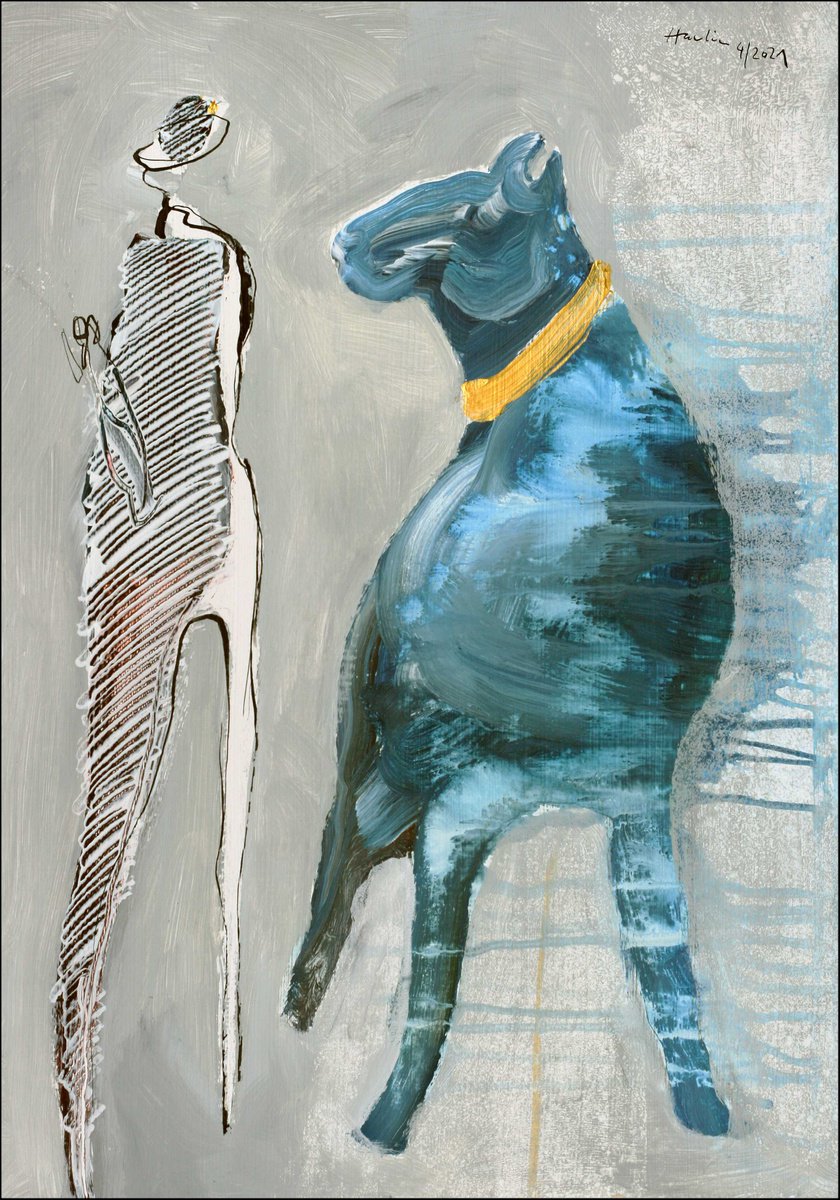 My Blue Dog by Jiri Havlik