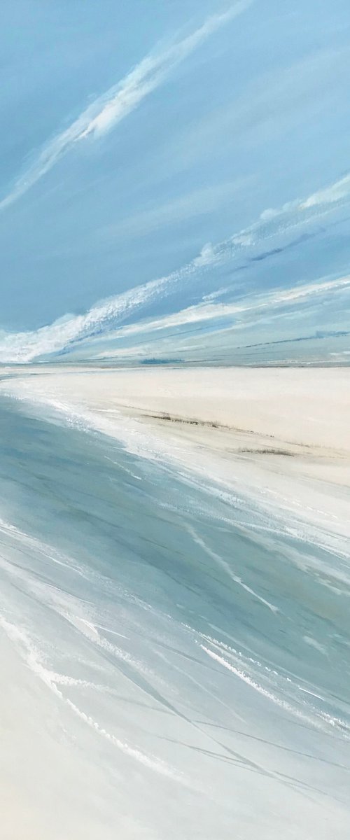 Blue Yonder large seascape by Jane Skingley