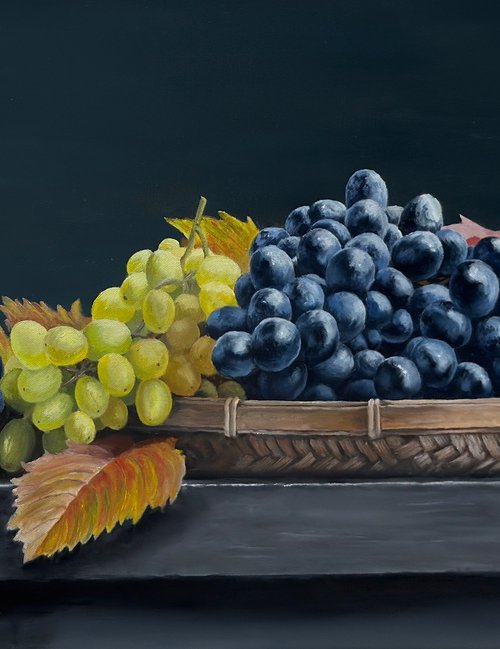 Sweet grapes by Andrii Lysenko