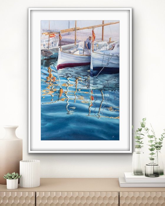 Morning in the Port