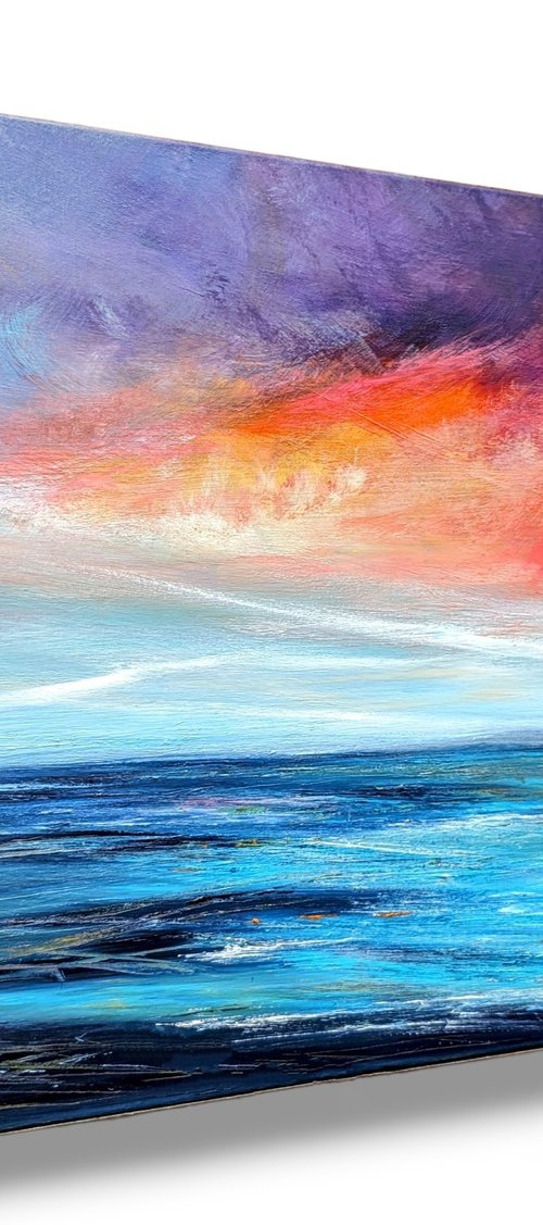 Coral Rhythms, Seascape by Mel Graham