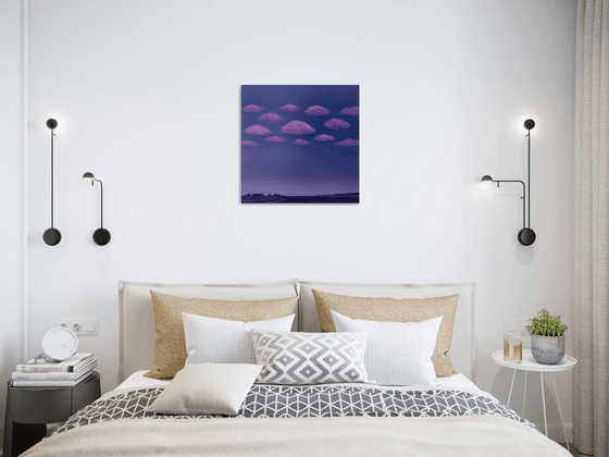 Purple clouds