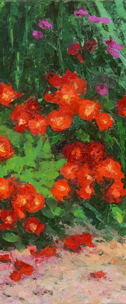 Rosebush 2. by Richard Mierniczak