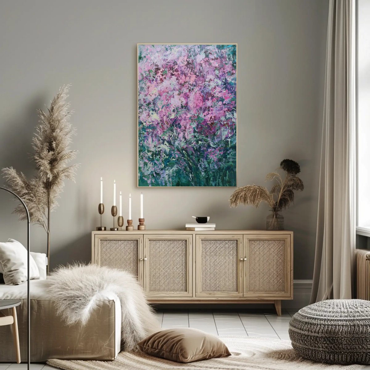  Lilac Impression By Katia Solodka, 24 X 35, Artwork For Sale On Artfinder