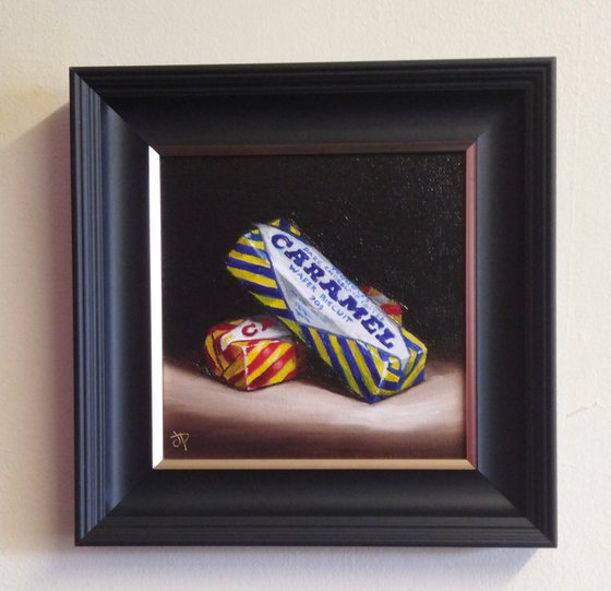 Tunnocks  Caramel wafers   still life