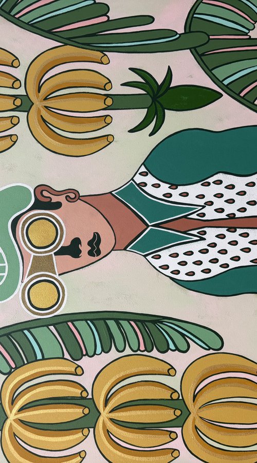 Love at the banana plantation by Diana Rosa