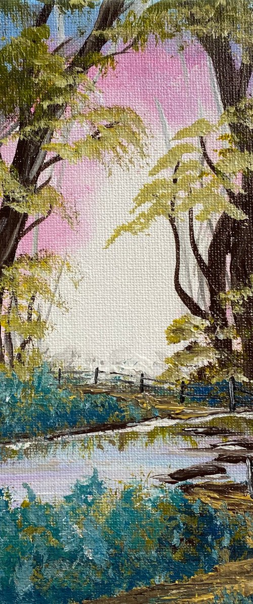 Stepping Stones in the Woods by Marja Brown