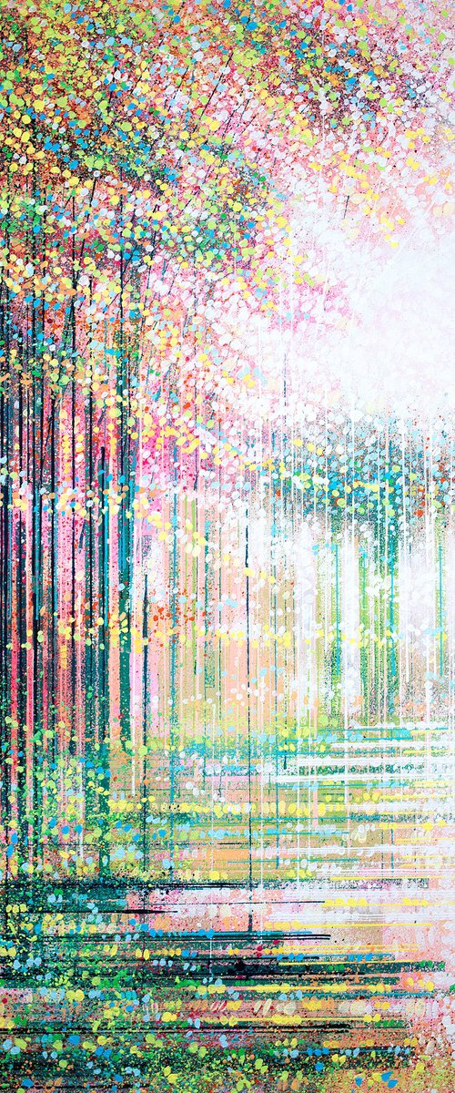 Summer Trees In Bright Light by Marc Todd