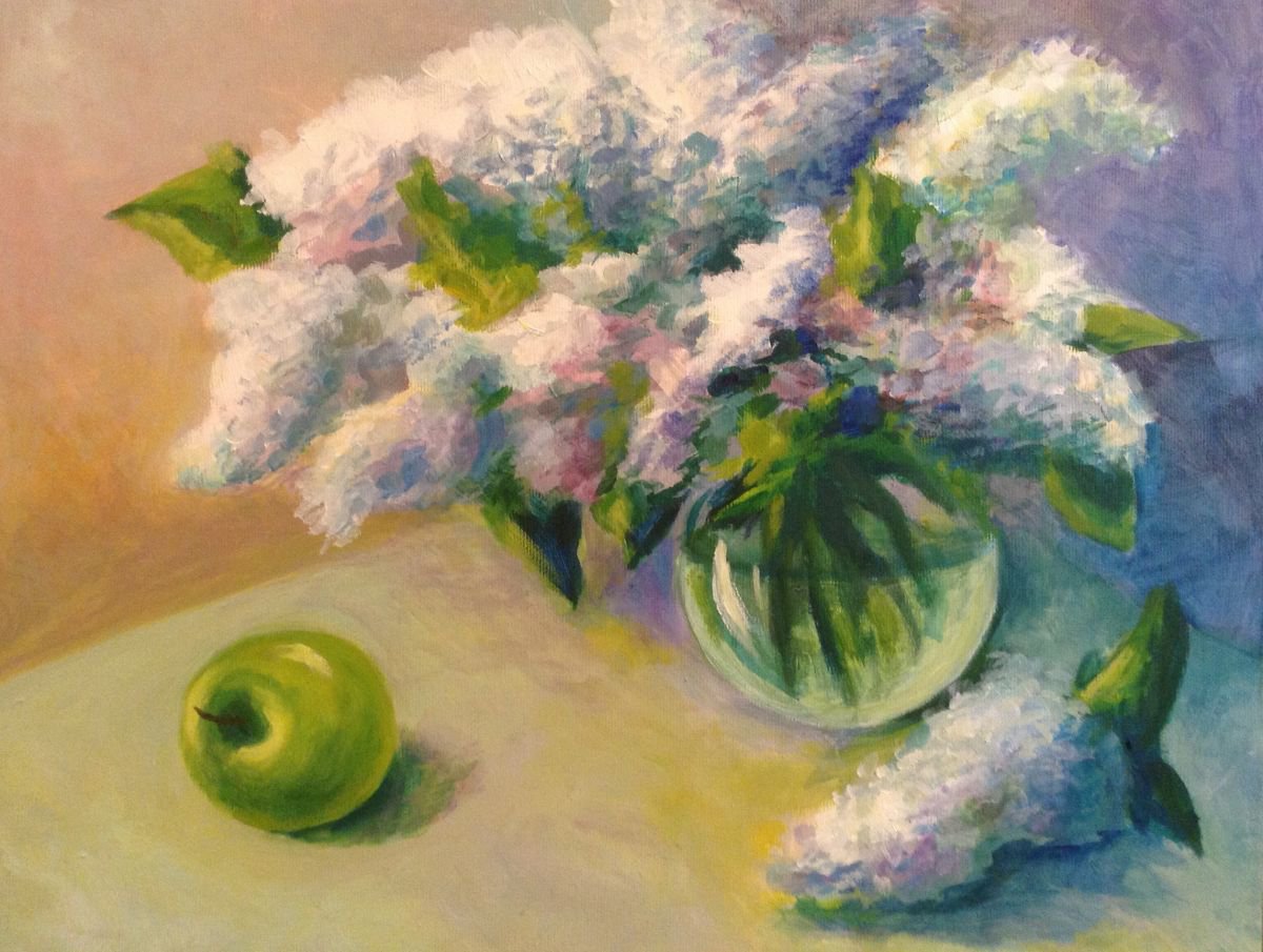 Lilac bouquet 2 by Nata New