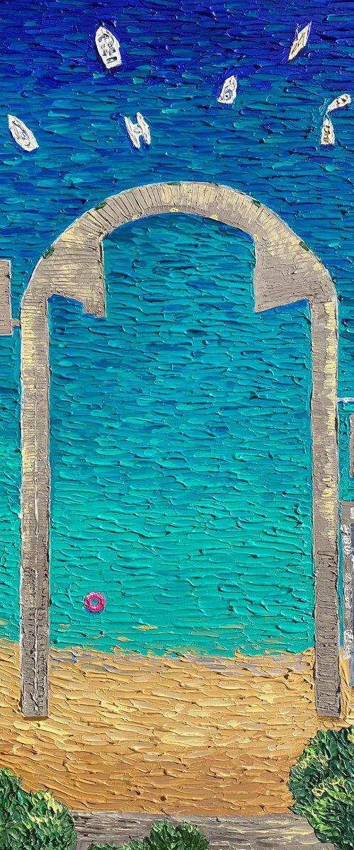 Balmoral jetty by Guzaliya Xavier