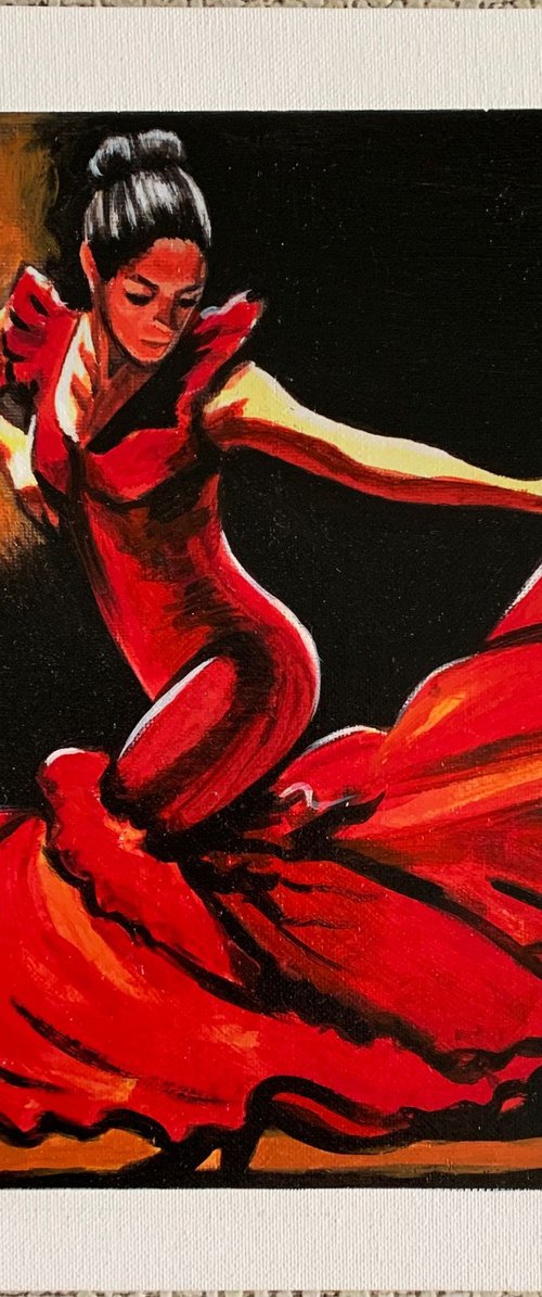 flamenco passion by Anzhelika Klimina