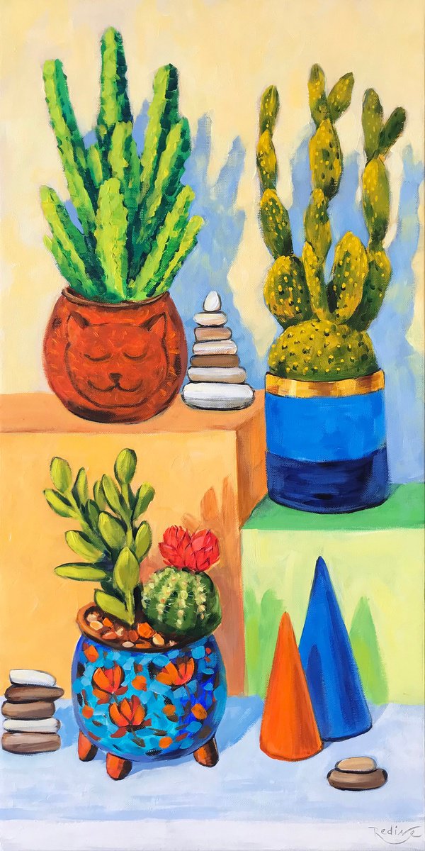 Cactus collection by Irina Redine