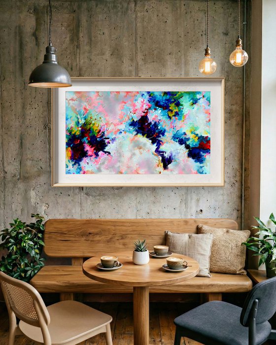 Abstract Dreamscape Flowering Woodland