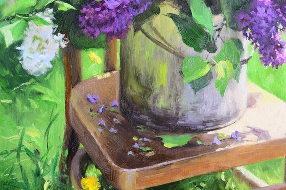 The scent of lilac