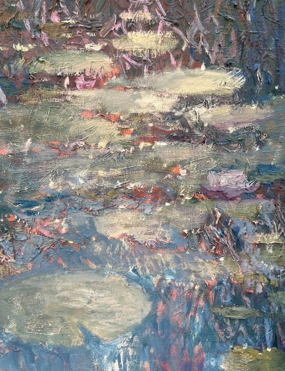 Water Lilies and Reflections