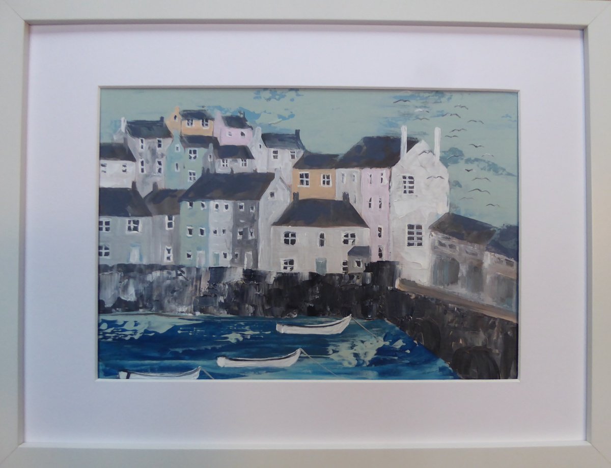 St Ives Gulls by Elaine Allender