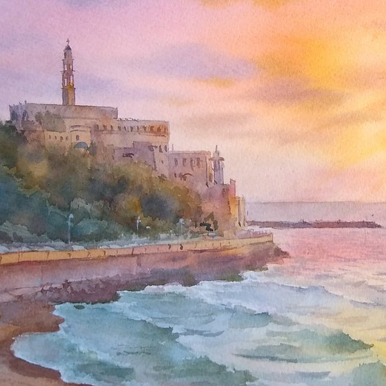 Sunset in Jaffa