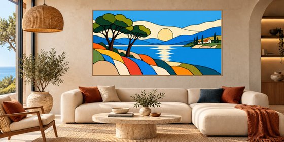 Mediterranean Landscape #43