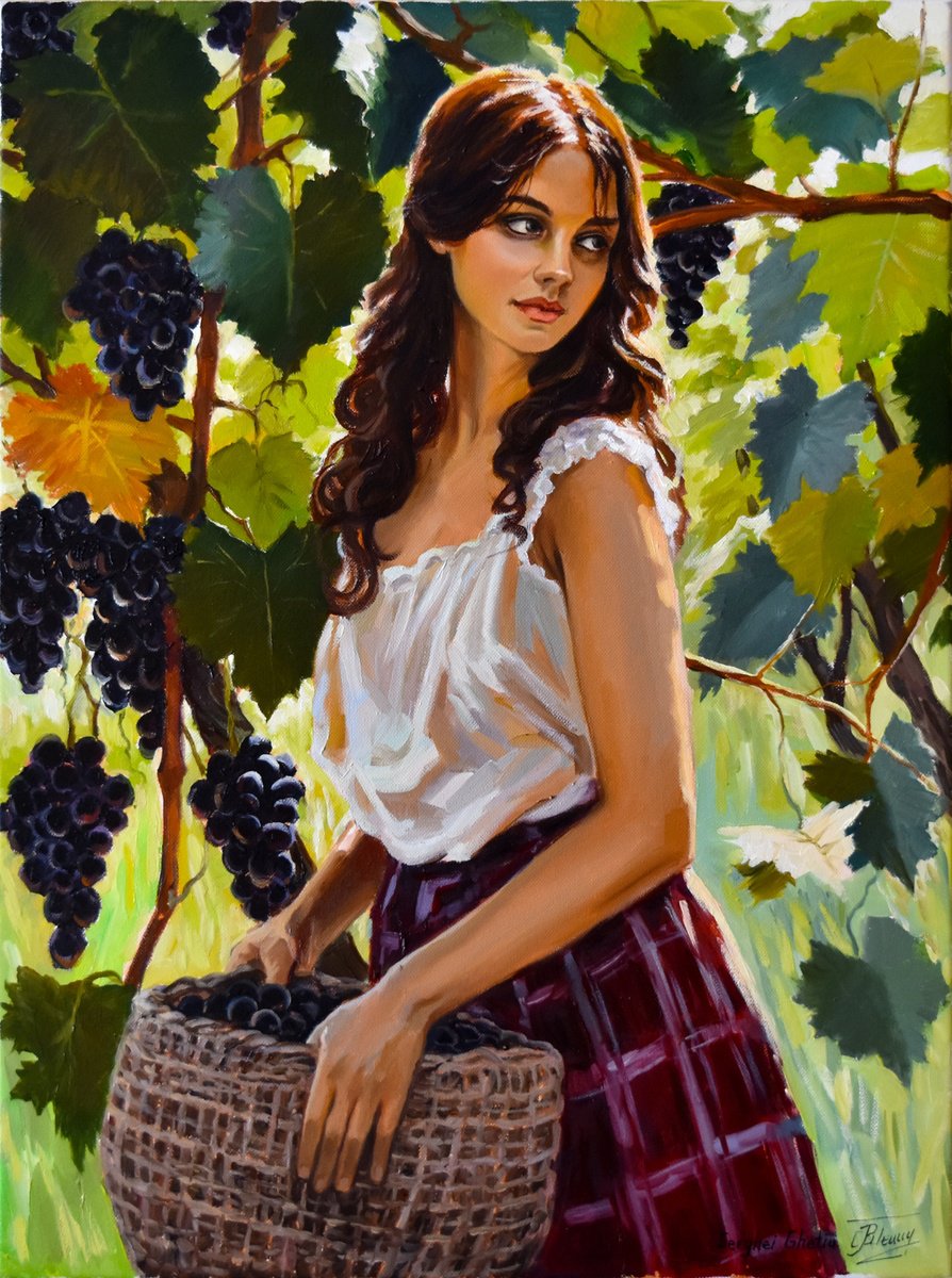 The grape picker II by Serghei Ghetiu