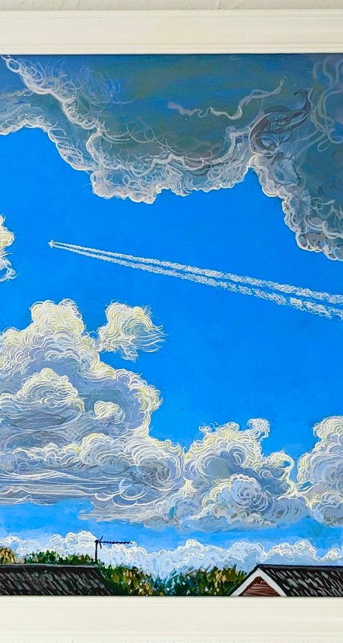 Rooftops with Jet by Benjamin Duarri